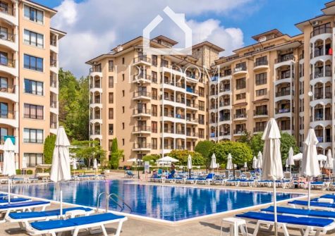 Двустаен апартамент с морска панорама