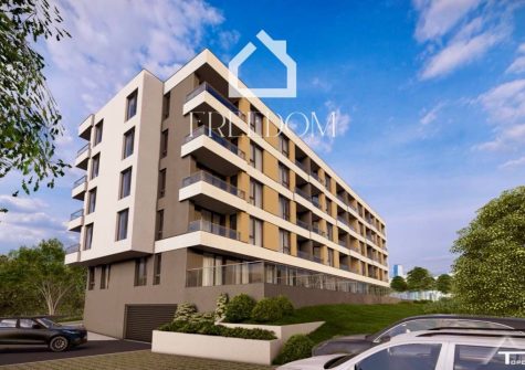 Двухкомнатная квартира в новостройке со своим двором (28 м²)